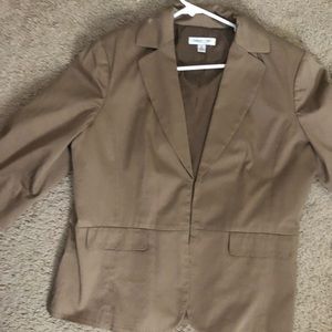 Coldwater Creek Brown blazer/jacket